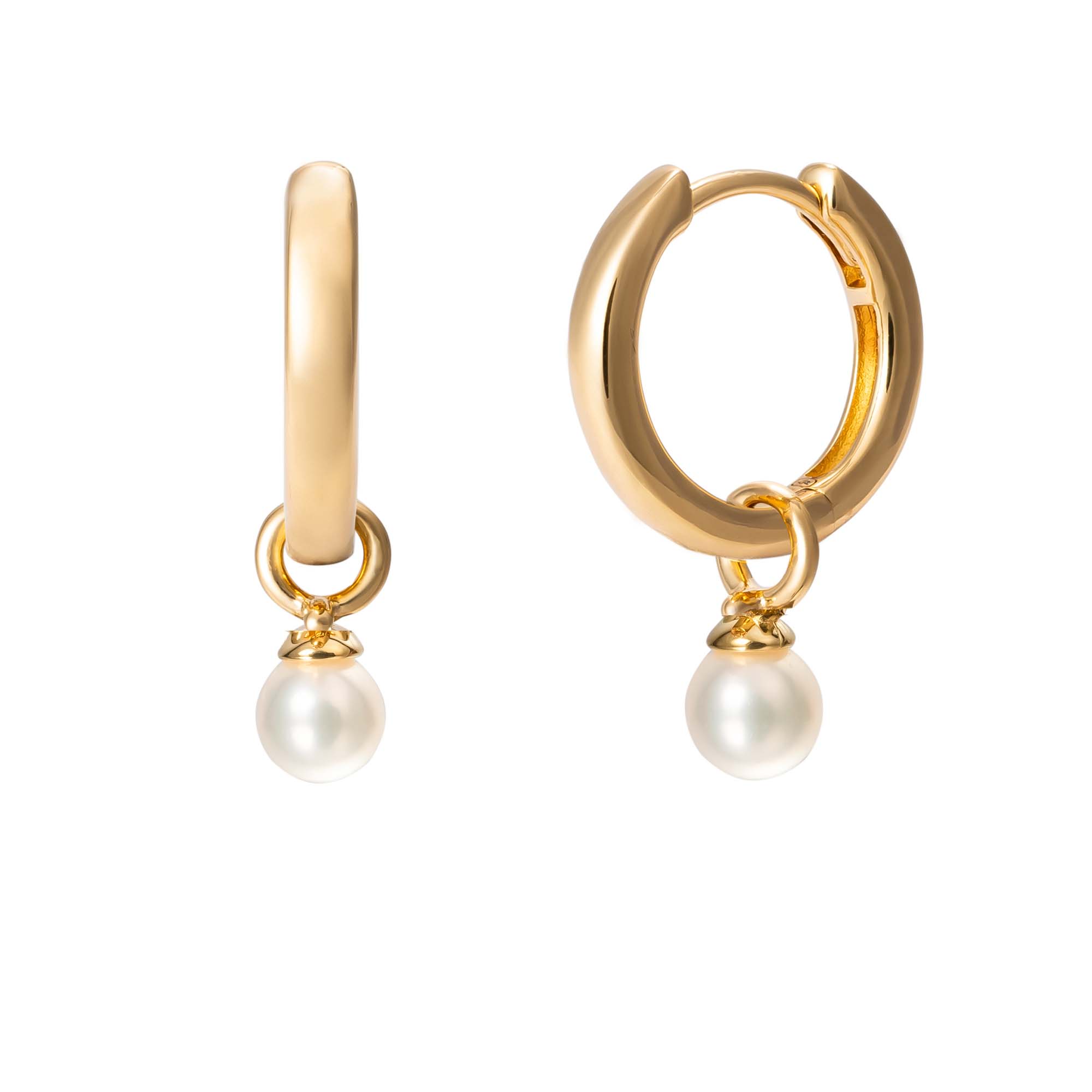 Custom Earring Stack & Ear Stack Set Builder Gold & Silver Huggies