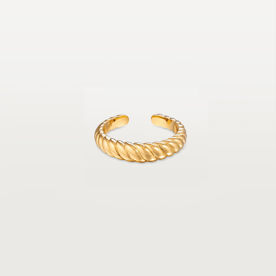"KNOTting Hill" Ring yellow gold