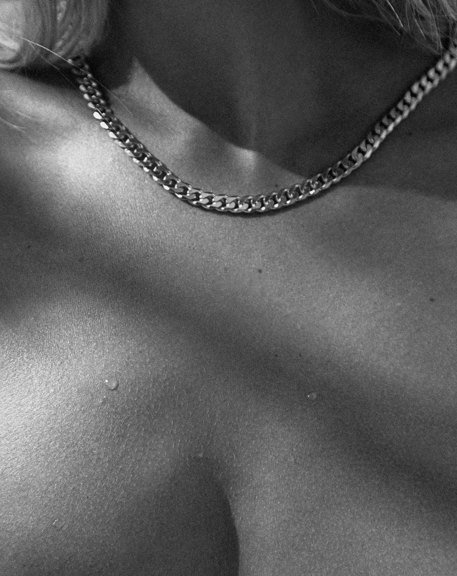 Paris Silver Chain Necklace