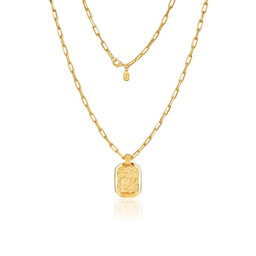 Build Your Zodiac Birthstone Necklace in Gold